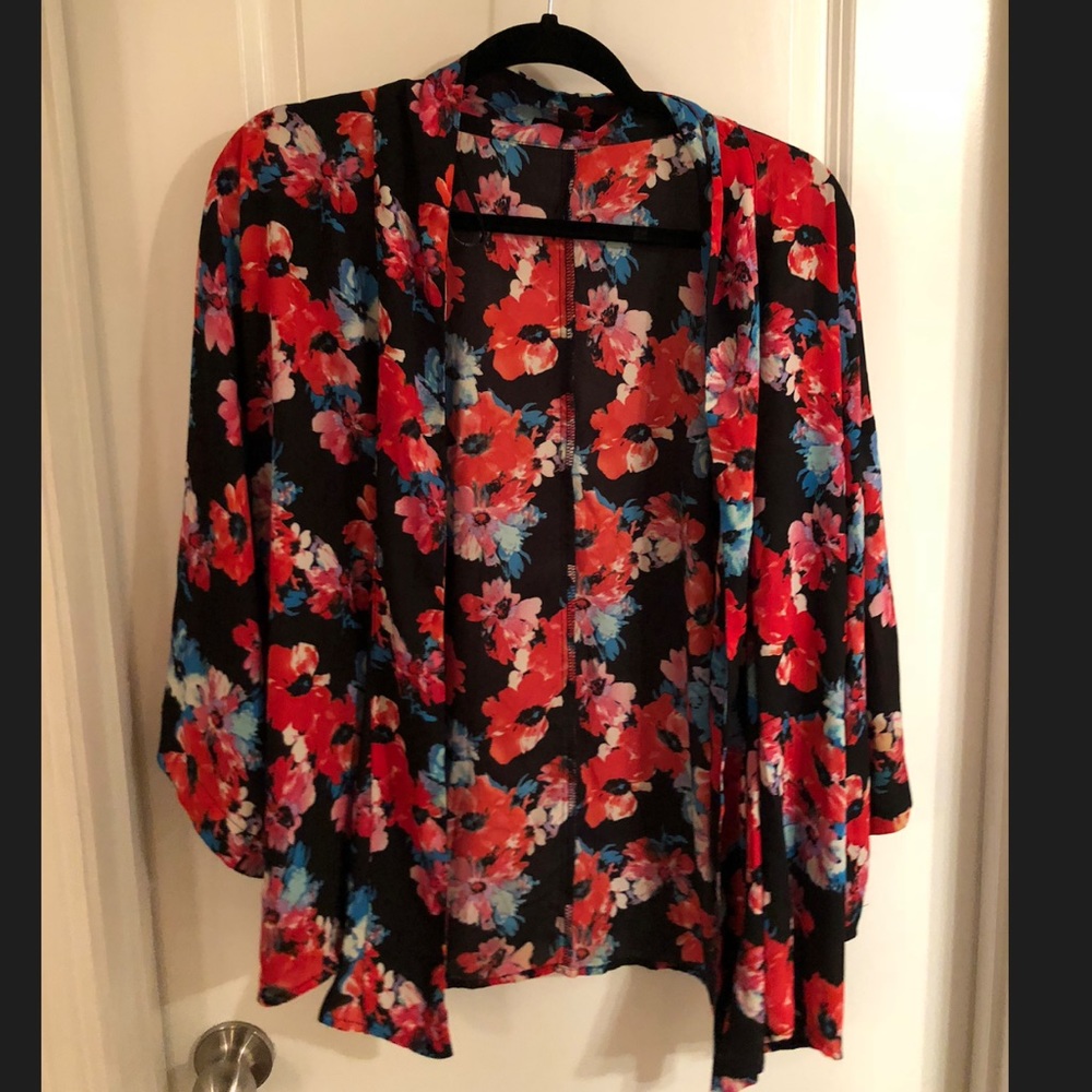 Floral kimono